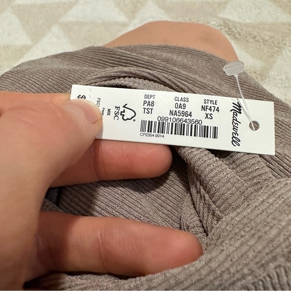 Madewell eastover tank top tan - Picture 2 of 2